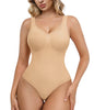 Backless Shapewear Bodysuit for Women – Seamless Tummy Control Waist Trainer Faja Body Shaper