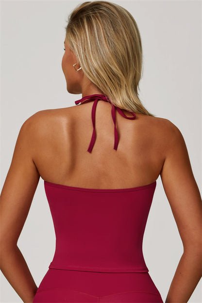 The Surge Halter Crop Top