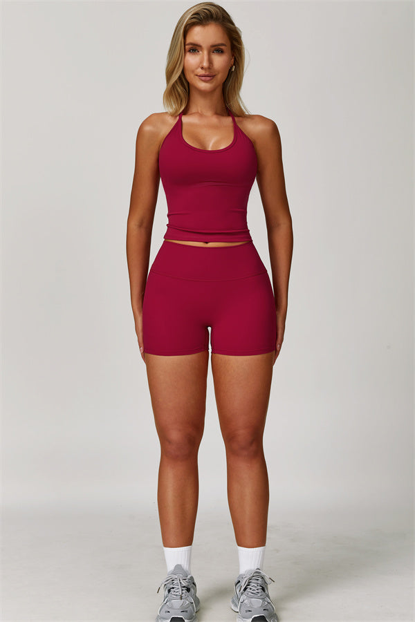 The Surge Halter Crop Top
