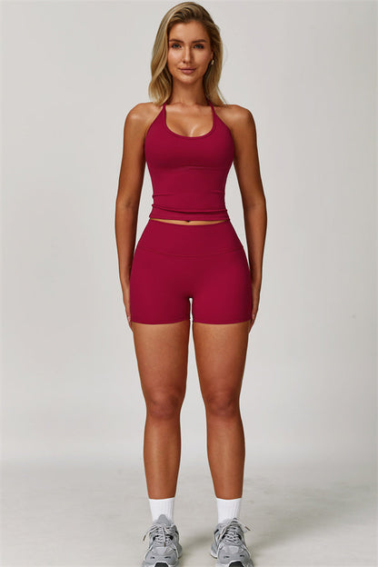 The Surge Halter Crop Top