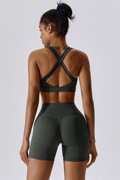 The Eloise Sports Bra Shorts 2-Piece Set