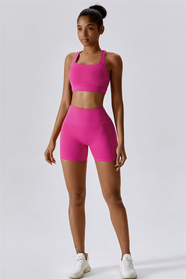 The Eloise Sports Bra Shorts 2-Piece Set