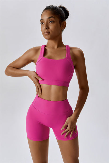 The Eloise Sports Bra Shorts 2-Piece Set
