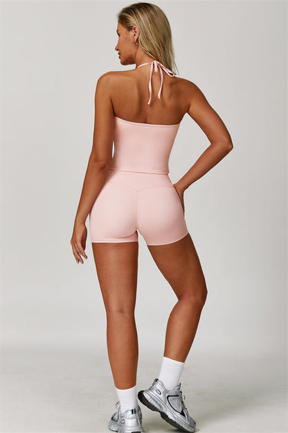 The Surge Halter Crop Top