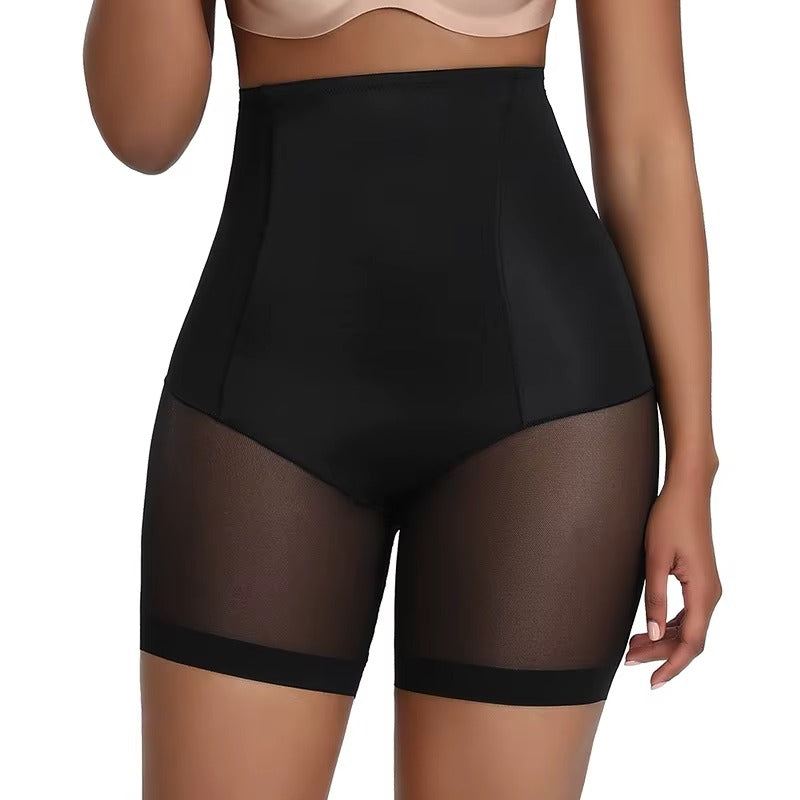 Women’s slimming high-waist shapewear shorts.