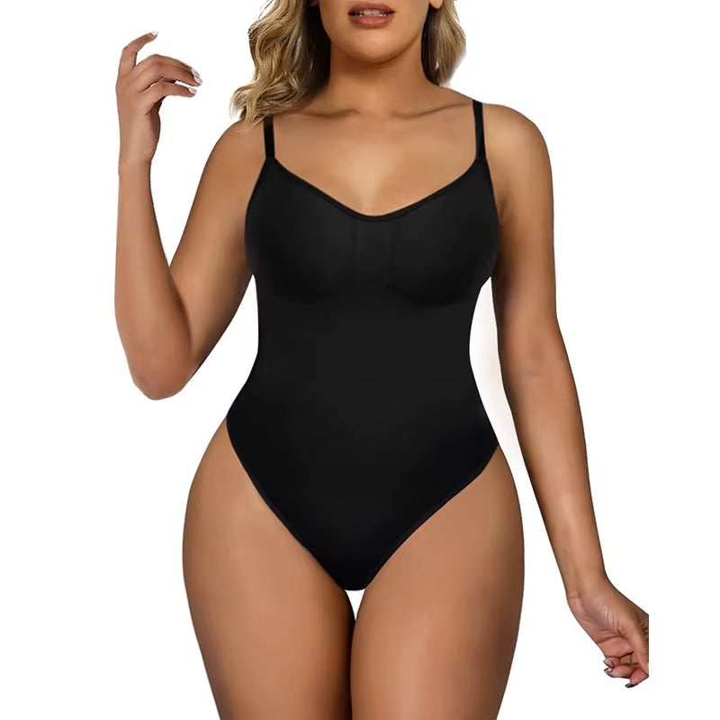 Slimming Body Shaper for Women – Seamless Tummy Trimmer Breathable Shapewear Bodysuit