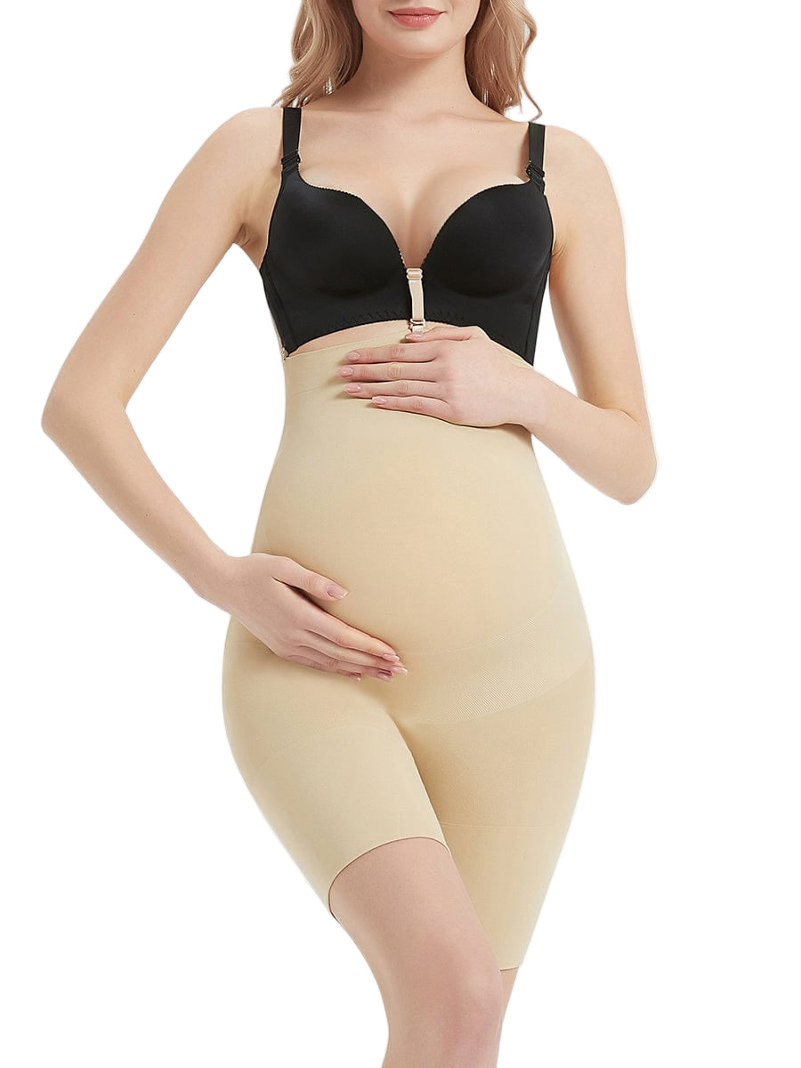 Amazing Seamless Solid Color Maternity Panty Soft-Touch