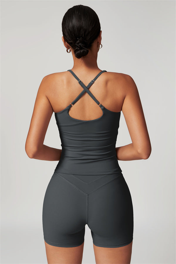 The Enigma Cross Back Vest