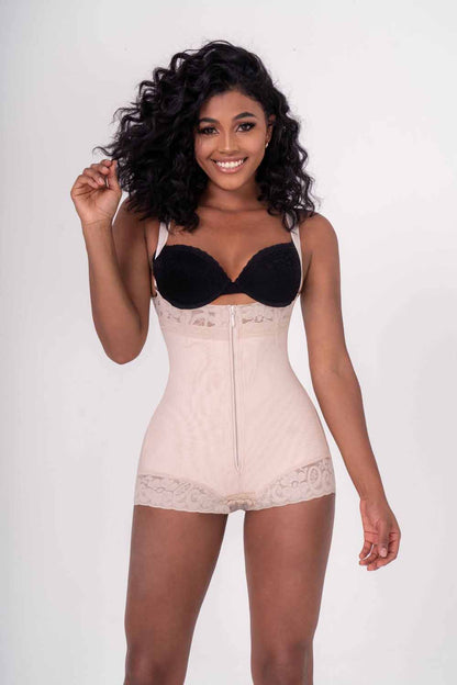Strapless High-Waist Lift Panty Bodysuit – 201249