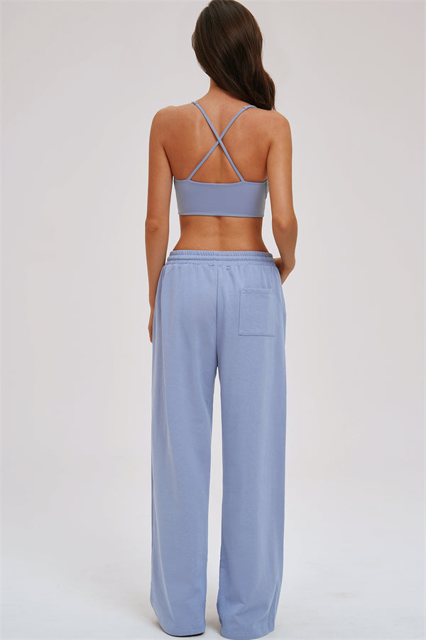 The Kinetic Cross Back Sports Bra