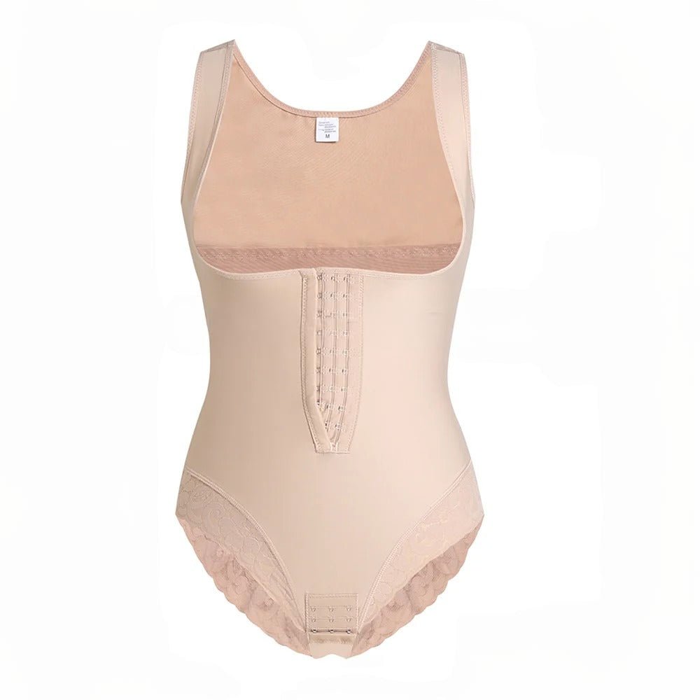 Fajas Colombianas Full Body Shaper – Medium Compression Postpartum Stage 2 Bodysuit