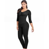 Original Colombian Full-Body Shaper with Bra – High Compression Postpartum Girdle for Women