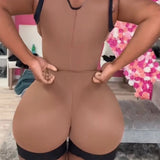 Colombian High-Waist Body Shaper – Medium Compression Tummy Control Thong with Butt Lifter