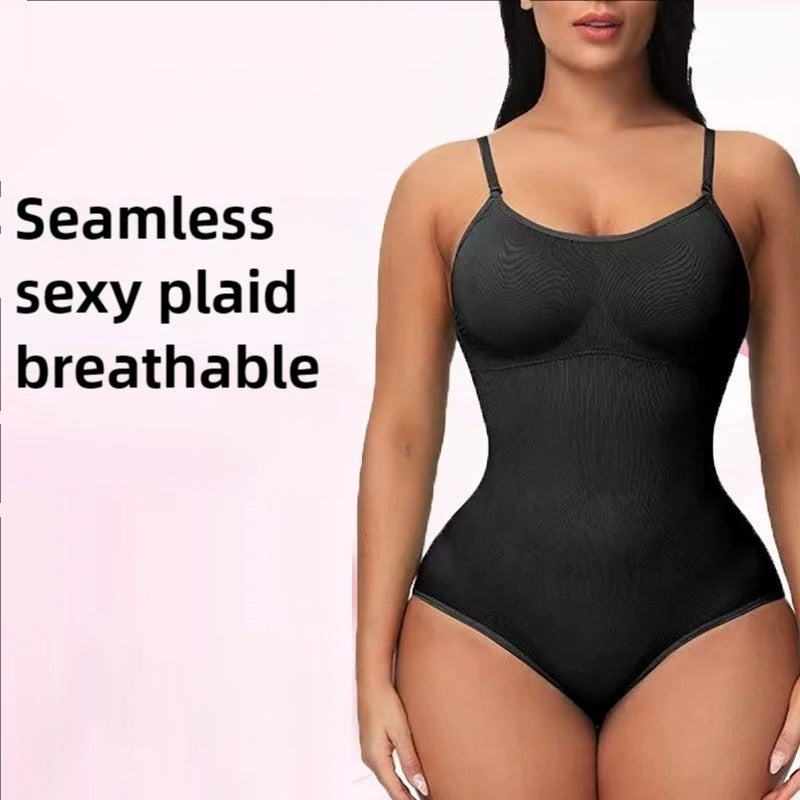 Seamless Women's Bodysuit Shapewear – Tummy Control, Hip Lift, Wire-Free, Slim Fit