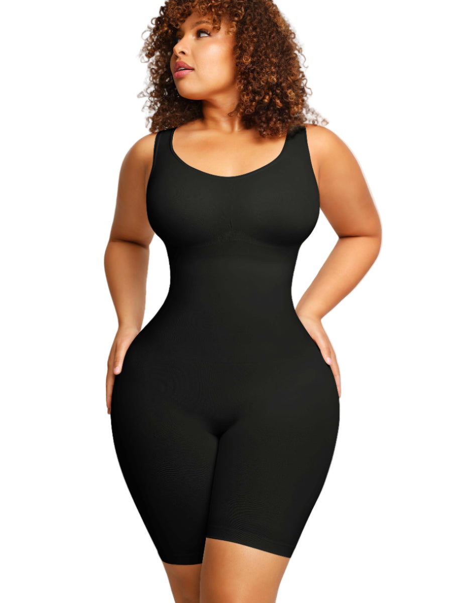 Women Seamless Outerwear Jumpsuit Shapewear