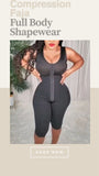 Full Body Shapewear for Women – Firm Compression Faja with Front Closure & Adjustable Bra