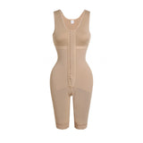 Full Body Shapewear for Women – Firm Compression Faja with Front Closure & Adjustable Bra
