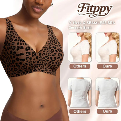Jelly Wireless Bras for Women No Underwire Deep – Sculpt Shape Wear
