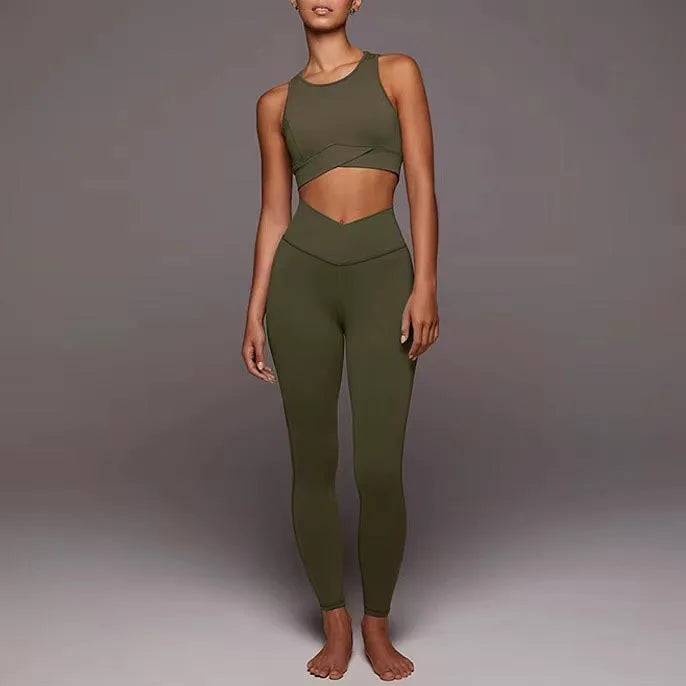 Gym Ladies Classic Custom Slim Fit Pants V – Sculpt Shape Wear