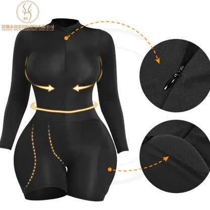 Slimming Full Bbl Plus Size Seamless Shapewear Bodysuit – Sculpt Shape Wear