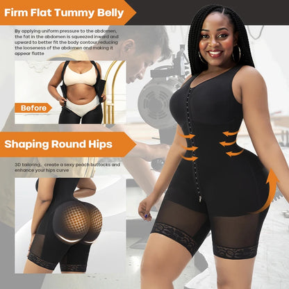 Custom Open Crotch Post Op Bbl Faja Full – Sculpt Shape Wear