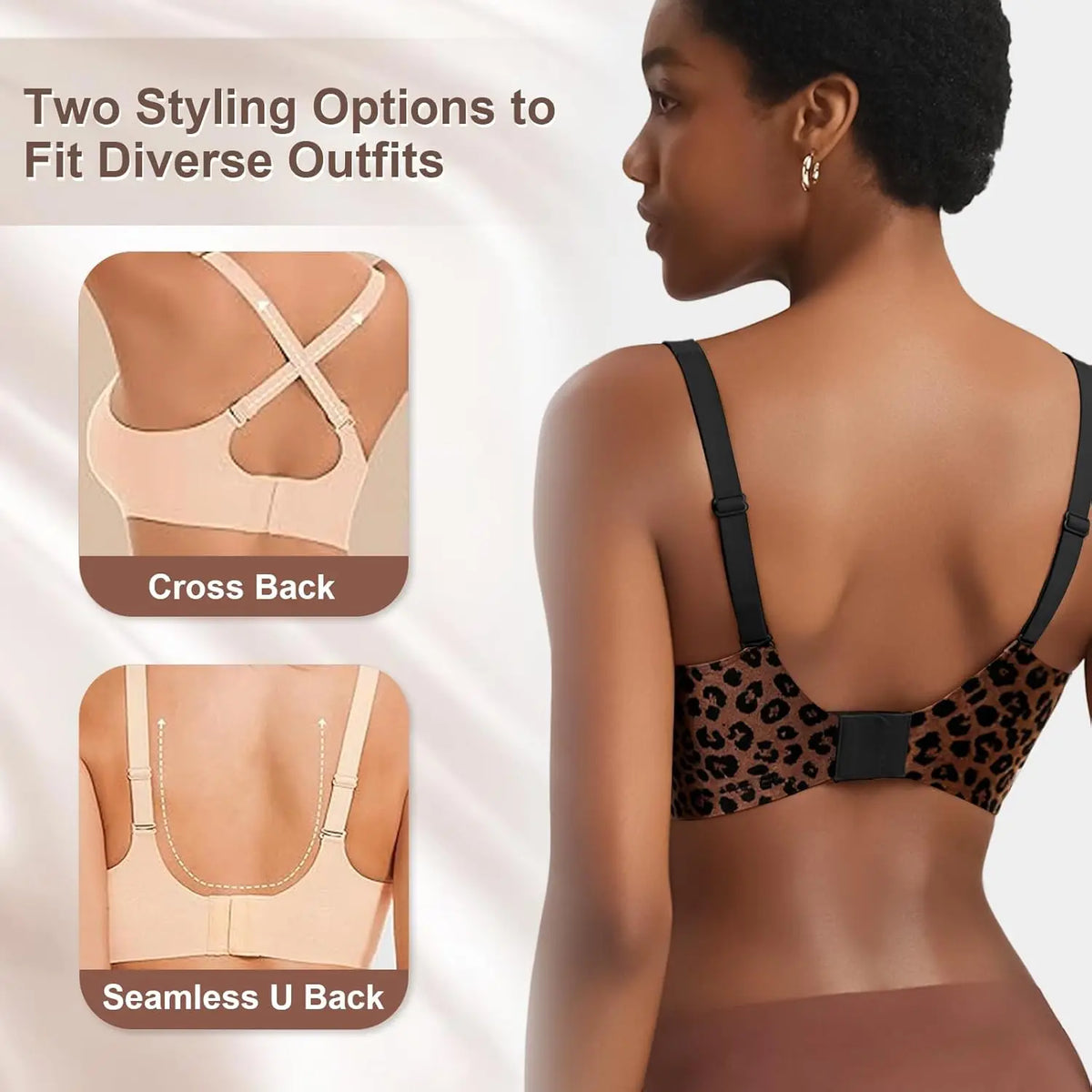 Jelly Wireless Bras for Women No Underwire Deep – Sculpt Shape Wear