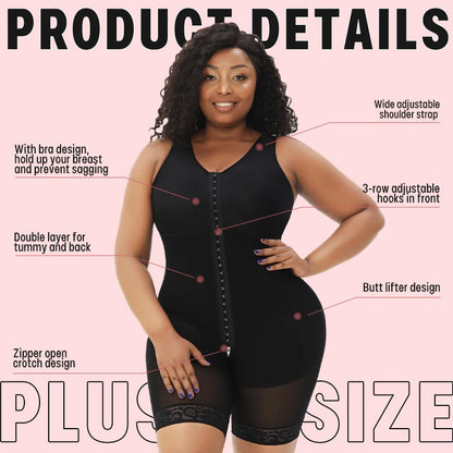Ladies Plus Size Butt Lifting Compression Body Shaper – Larrycard