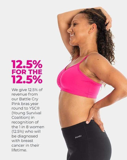 Adjustable Bra â€“ Battle Cry Pink
