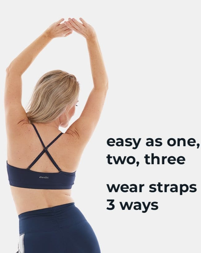 Adjustable Bra â€“ Night Swim Navy