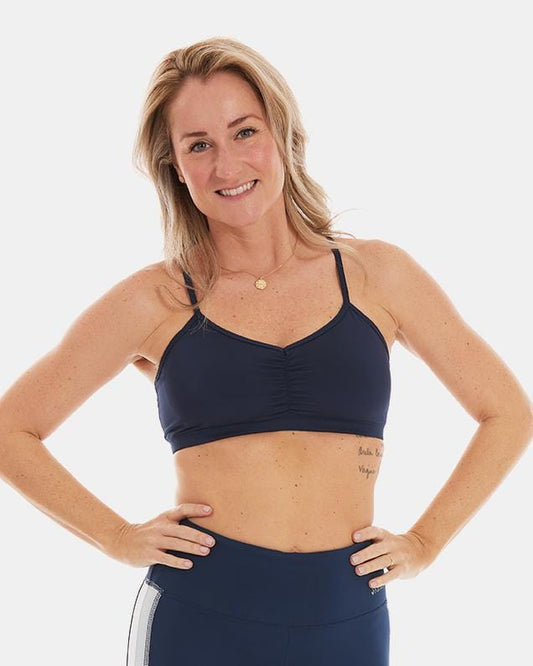 Adjustable Bra â€“ Night Swim Navy