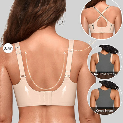 Ladies Underwear Jelly Wide Shoulder Strap Ripple Comfortable – Sculpt Shape Wear