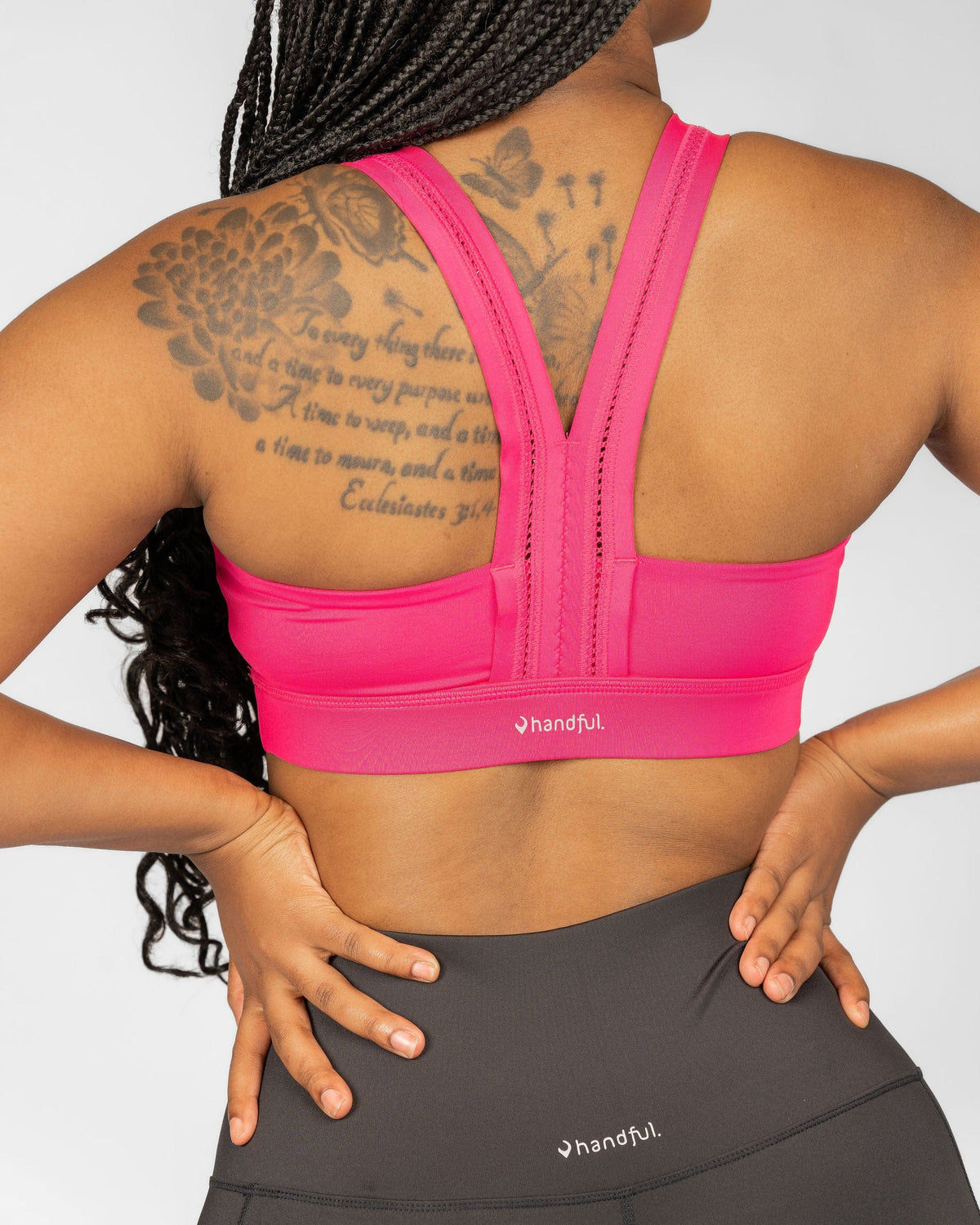 Y-Back Bra â€“ Battle Cry Pink