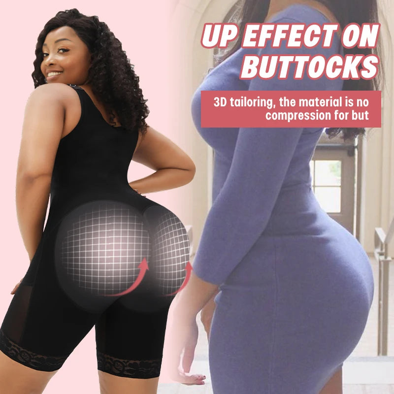 Ladies Plus Size Butt Lifting Compression Body Shaper – Larrycard
