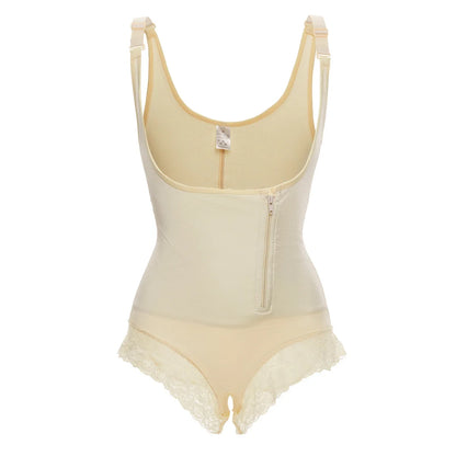 Women's Tummy Control Open Bust with Adjustable Straps – Sculpt Shape Wear