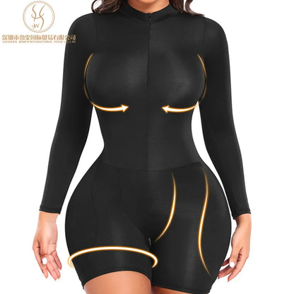 Slimming Full Bbl Plus Size Seamless Shapewear Bodysuit – Sculpt Shape Wear