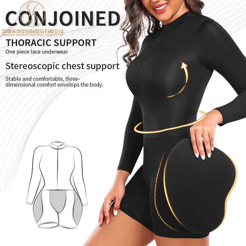 Slimming Full Bbl Plus Size Seamless Shapewear Bodysuit – Sculpt Shape Wear