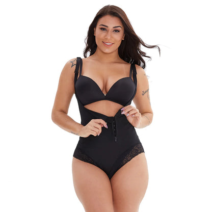 Women's Tummy Control Open Bust with Adjustable Straps – Sculpt Shape Wear