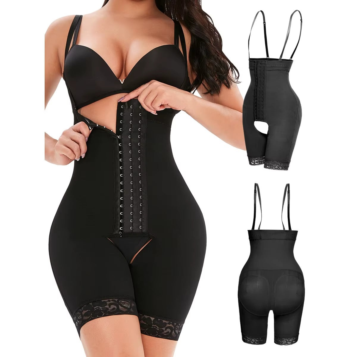 High-waisted briefs tummy control shapewear for women.