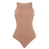 Women’s Crew Neck Thong Shapewear Jumpsuit – Sleeveless Seamless Tank Top Bodysuit with Tummy Control & Waist Slimming