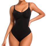 Shapewear – Ultra-Thin Seamless Bodysuit with High Compression & Tummy Control Fajashaper for Women