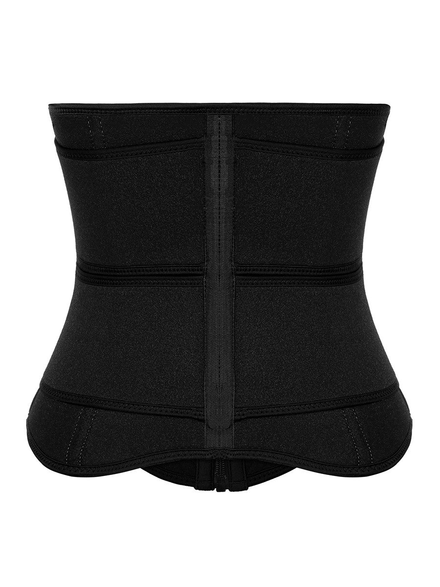 Neoprene Double Belts Waist Trainer – High Compression Sauna Shaper