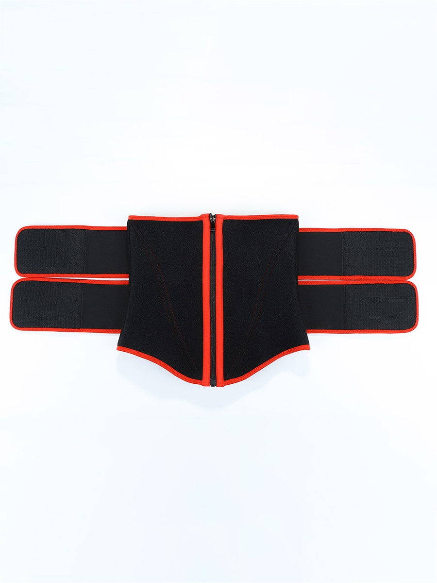 Neoprene Double Belts Waist Trainer – High Compression Sauna Shaper