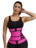Black Plus Size Latex Waist Trainer – Slimming Tummy Control Weight Loss Belt