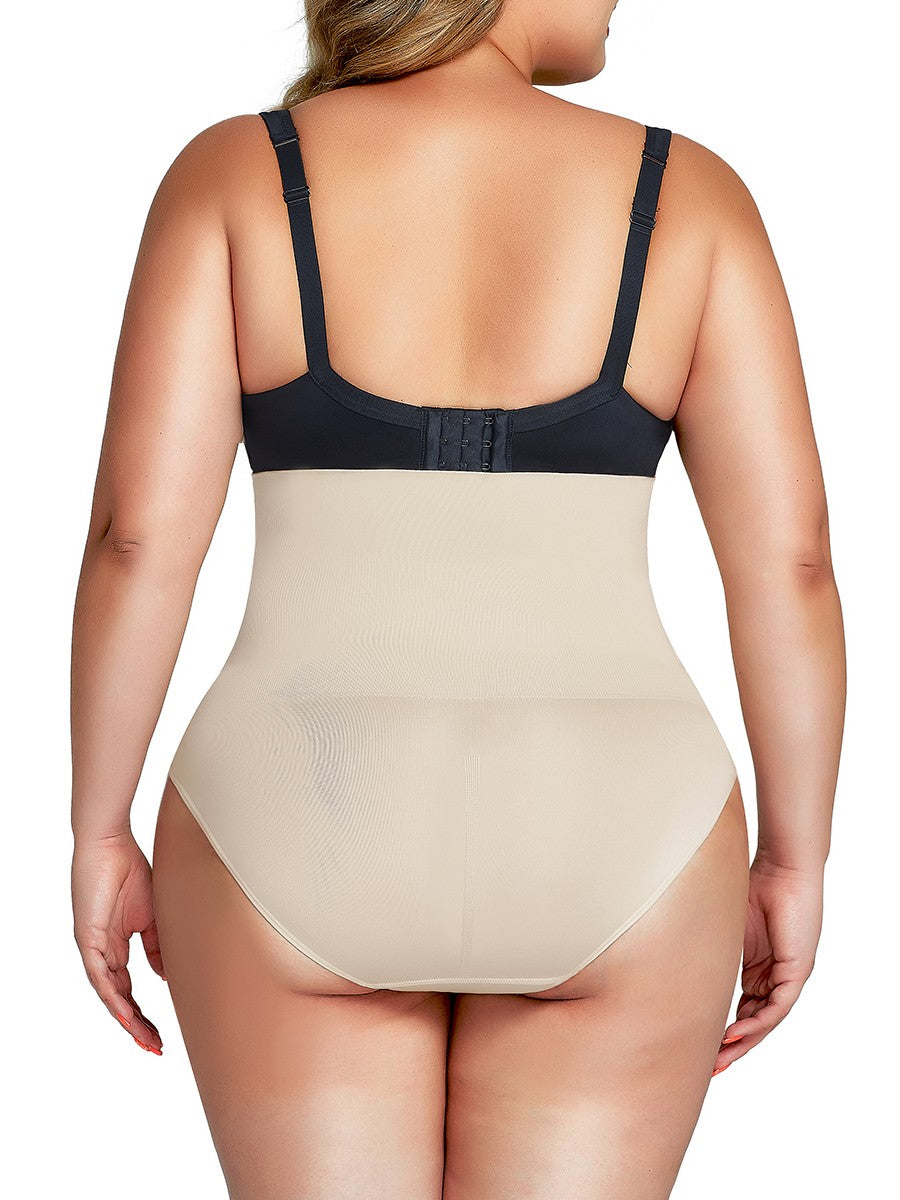 High Cut Seamless High Waist Slimming Belly Panty – Tummy Control Shapewear