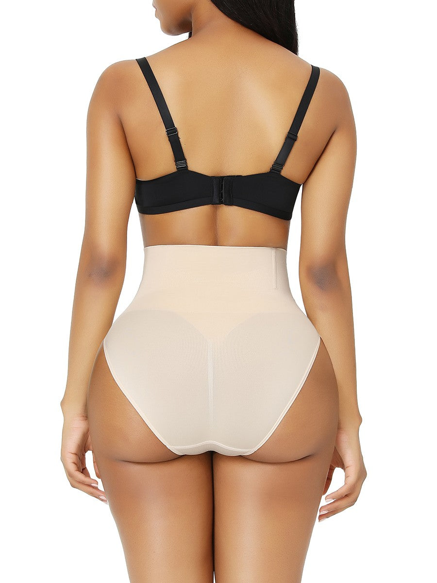 Nude Tummy Control Butt Shaping Panties – Seamless Curve Creator | High Waist Shapewear