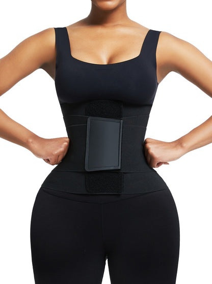 Neoprene Waist Trainer with 5 Plastic Bones – Slimming Tummy & Sticker Closure