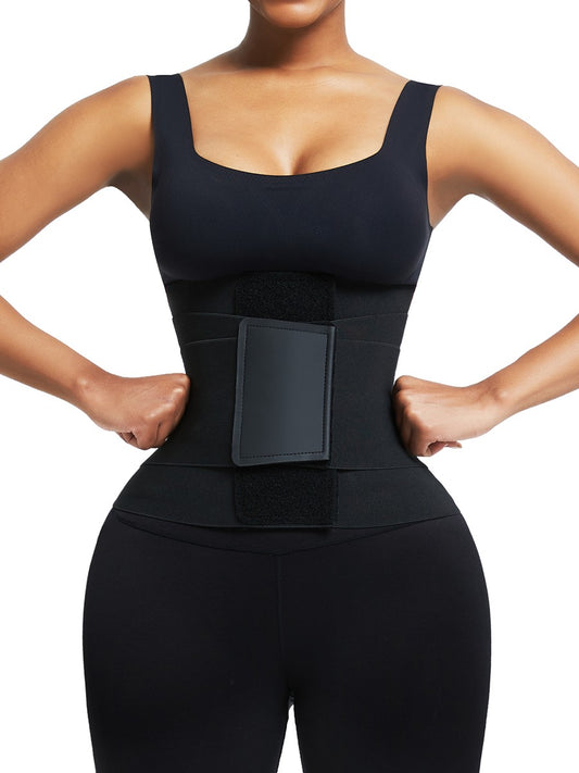 Neoprene Waist Trainer with 5 Plastic Bones – Slimming Tummy & Sticker Closure