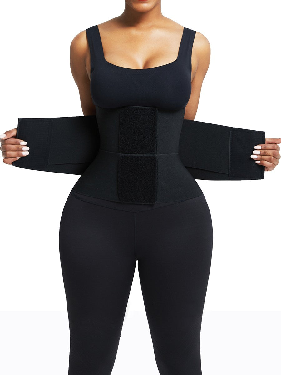 Neoprene Waist Trainer with 5 Plastic Bones – Slimming Tummy & Sticker Closure