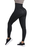 Blue Neoprene High Rise Leggings Shaper with 3 Rows Hooks – Figure Slimmer
