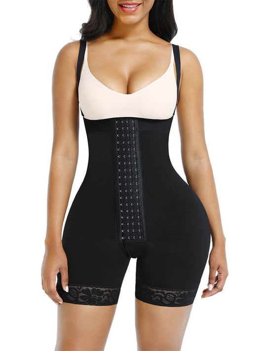 4-Level Adjustable Breathable Waist Shaper with 2 Steel Bones – Tummy Control Belt